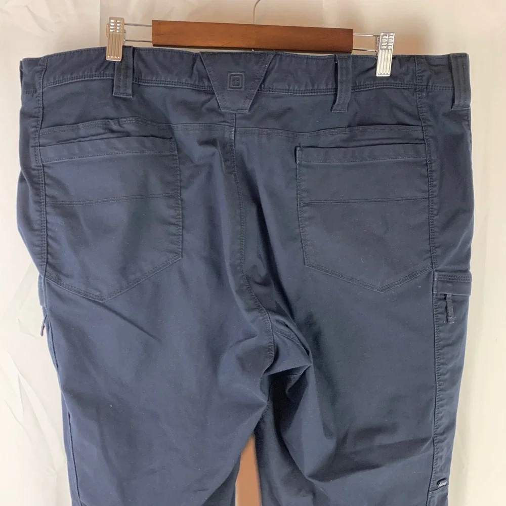5.11 Tactical Cargo Pants Mens 44x36 (42x32) Navy Blue Utility‎ Trousers 74434